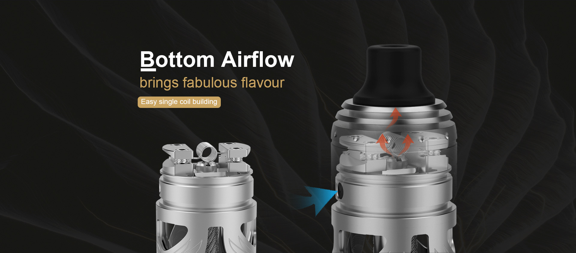 Brunhilde MTL side airflow vape heaven Uster