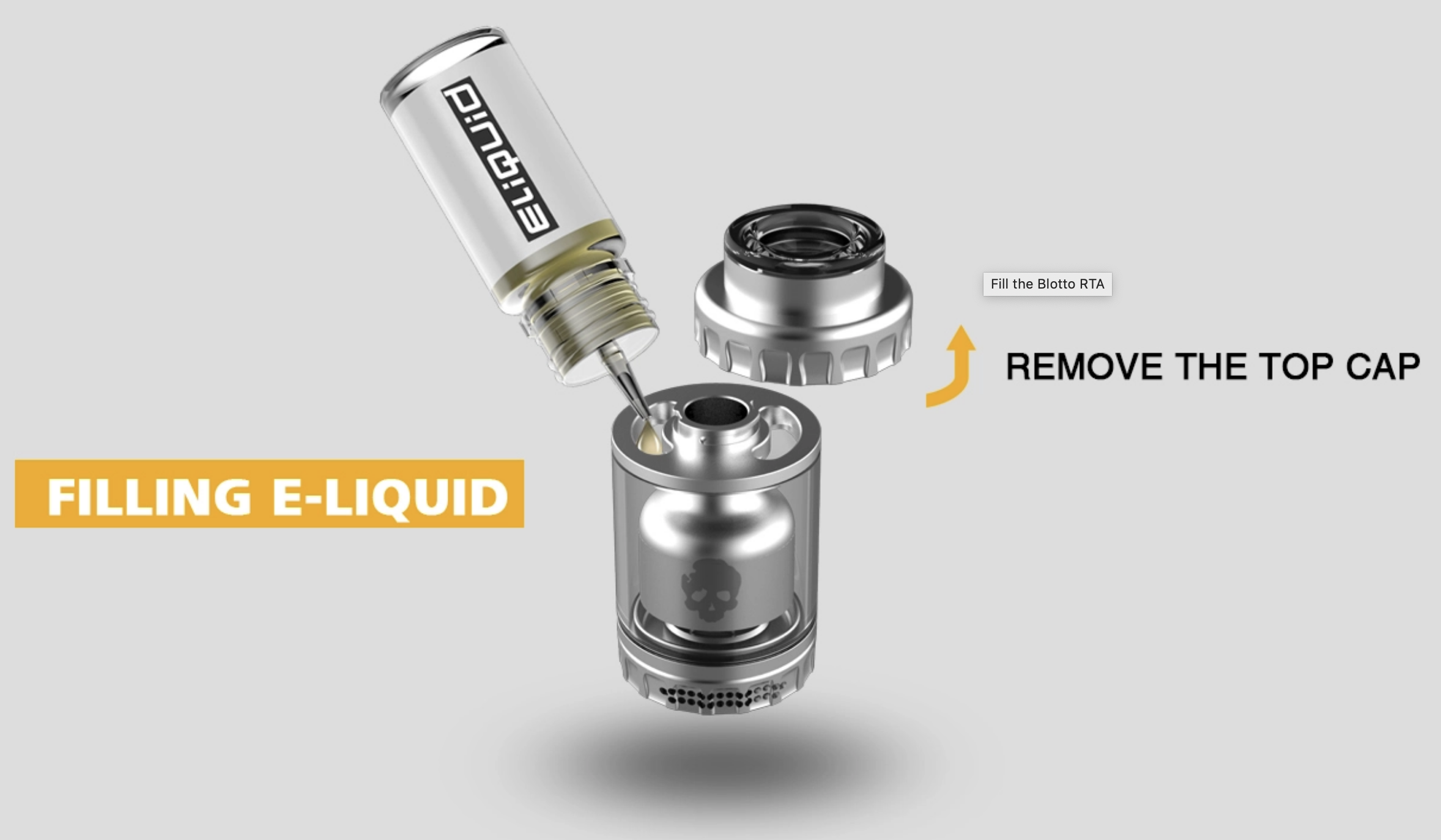 Dovpo Blotto RTA Topfill - Vape Heaven Uster