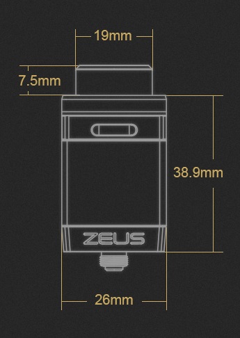 Geek Vape Zeus Dual Masse - Vape Heaven Uster