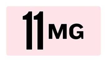 11mg/ml Nikotinsalz