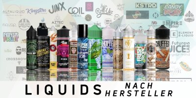 Liquids by manufacturer