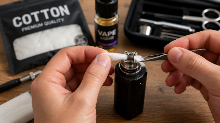 Coton pour vape: le mystère du coton expliqué simplement - Coton vape / wicking expliqué | Vape.ch