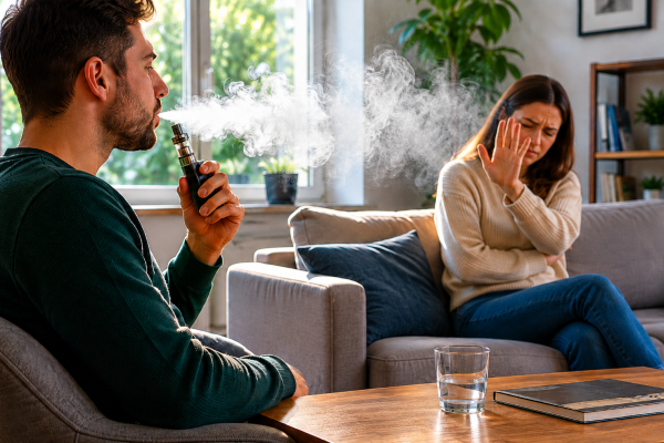 Ist der Dampf einer E-Zigarette schädlich für andere? - Passiv dampfen: Ist E-Zigaretten-Dampf schädlich?