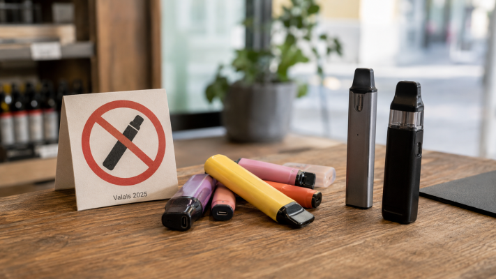 Einweg E-Zigaretten Verbot im Wallis 2025 - Einweg E-Zigaretten Verbot Wallis 2025 | Vape.ch