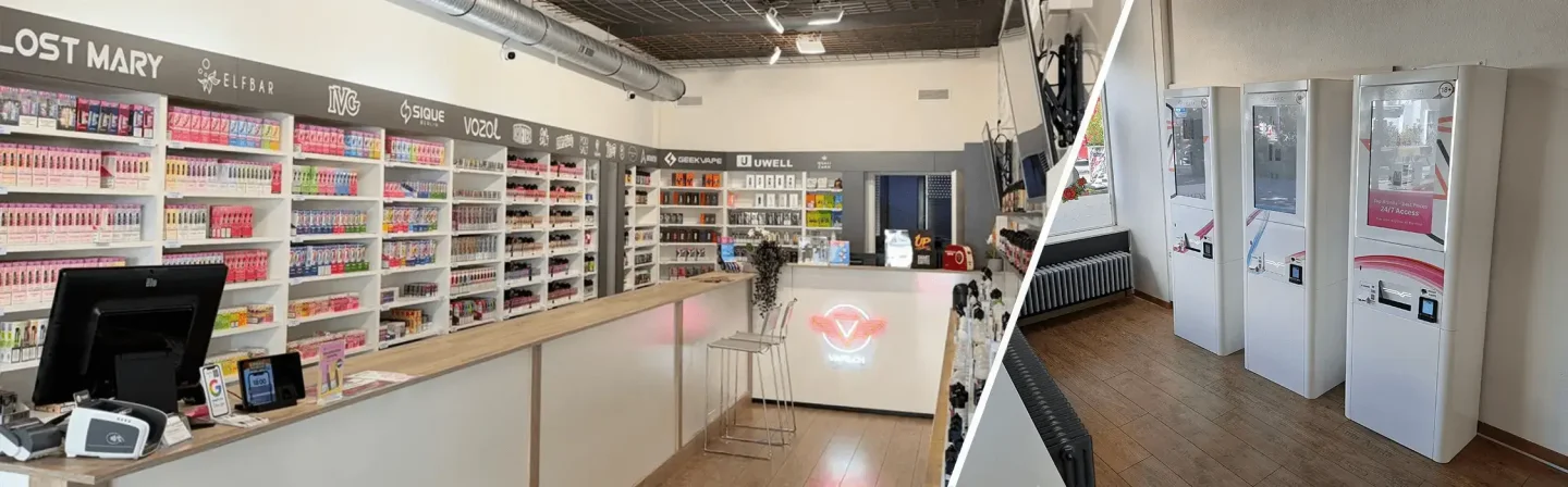 Vape Heaven Uster Vape Shop mit 24/7 Verkaufsautomat