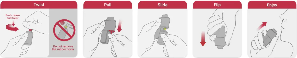 ELFBAR AF5000 Funktionsweise