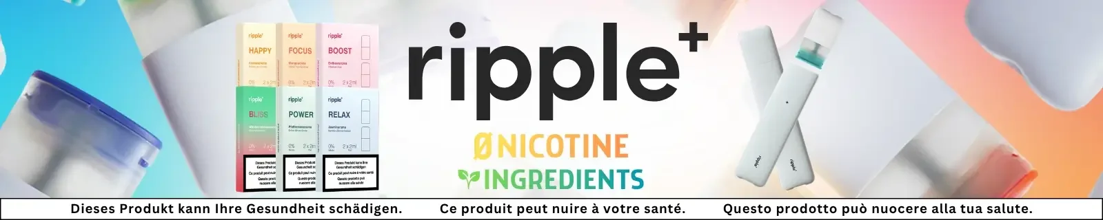 Ripple Plus – nicotine-free vape alternative