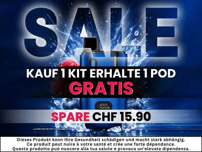 Sichere dir Jetzt die IVG PRO und erhalte 1 Pod Gratis