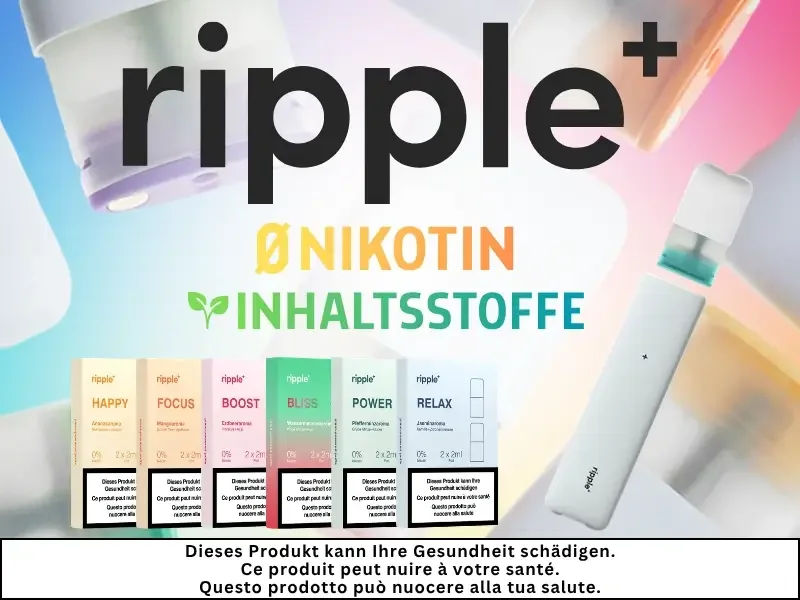 Ripple Plus Starter Kit - alles ohne Nikotin