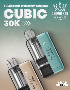 Al Fakher Cubic mit 30K Puffs