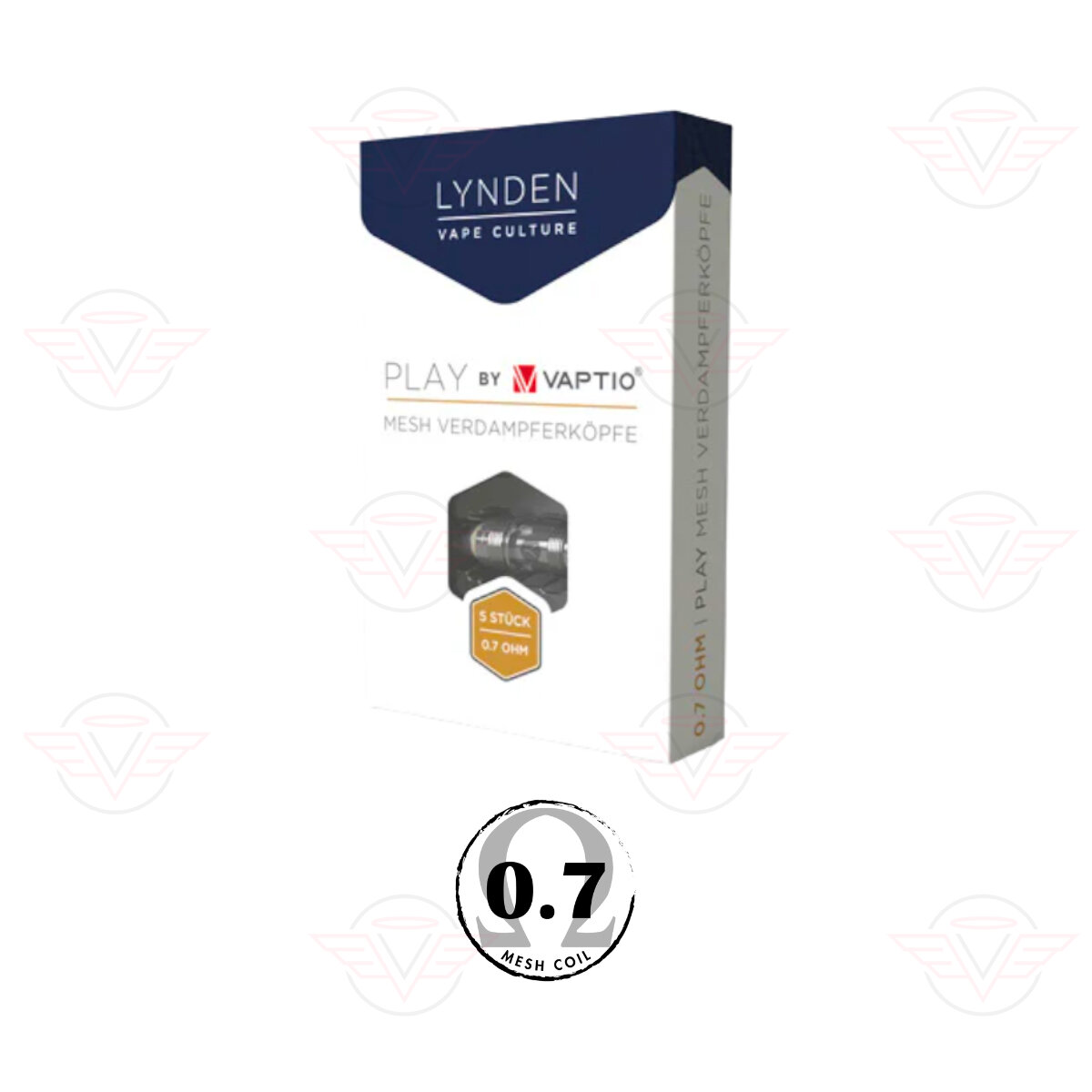 LYNDEN - PLAY Coils vaporateur de rechange 0.7 Ohm - VAPE.CH | V