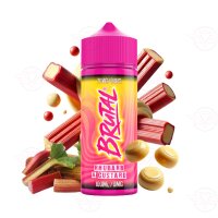 Just Juice Brutal im Geschmack: Rhubarb and Custard