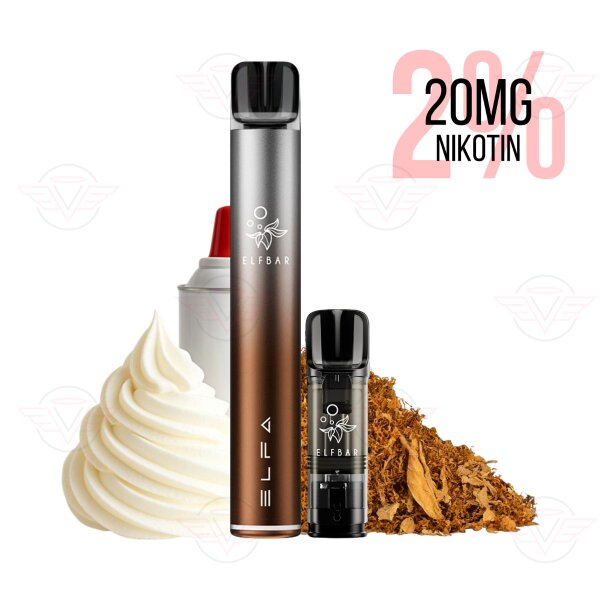 Elfbar - Elfa Pro Pod Starter Kit Twilight Brown Snoow Tobacco 20mg