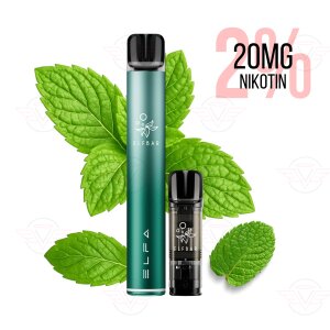 Elfbar - Elfa Pro Pod Starter Kit Twilight Cyan Spearmint...