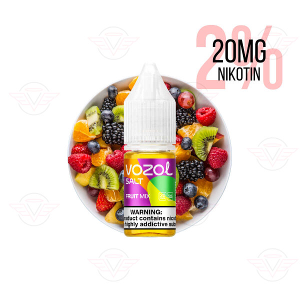 Vozol E-Liquid 20mg/ml Nikotinsalz Fruit Mix