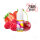 Vozol E-Liquid 20mg/ml sale di nicotina Fragola Lampone Ciliegia