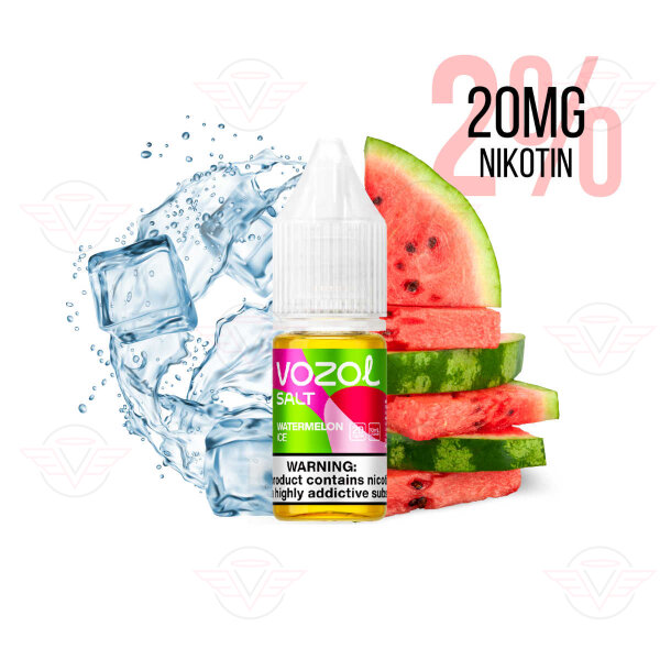 Liquido elettronico Vozol 20mg/ml sale di nicotina Watermelon Ice