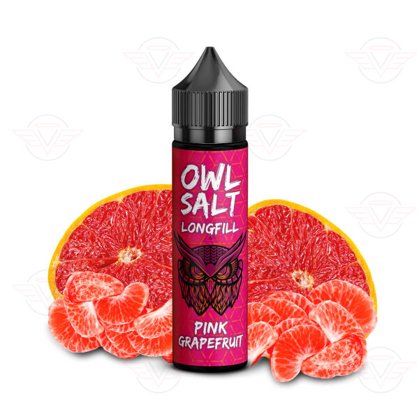 OWL Salt - Longfill 10ml in 60ml bottle Pink Grapefruit