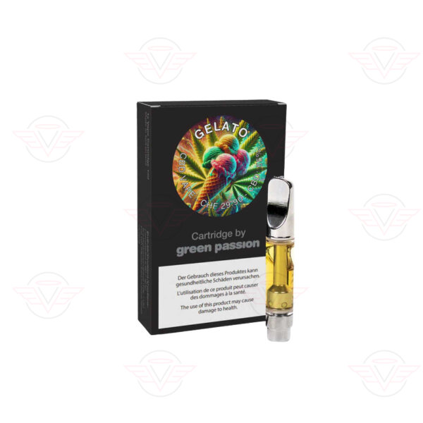 Green Passion - CBD Vape Cartridge Gelato