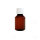 Bouteille PET 60ml Marron