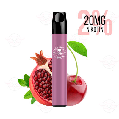 PGVG Lab - Don Cristo - NS700 20mg Einweg E-Zigarette Cherry Pomegranate