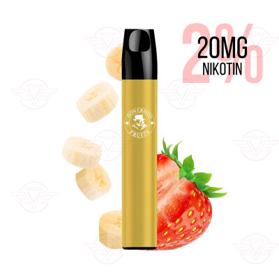 PGVG Lab - Don Cristo - NS700 20mg Einweg E-Zigarette Strawberry Banana