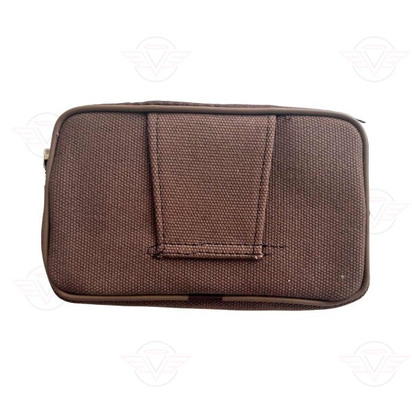 Accessoire sacoche pour vapoteuse marron