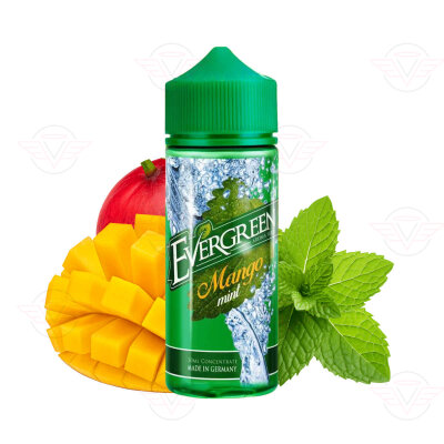 Evergreen  -  Longfill Liquid 8 ml Mangue Menthe