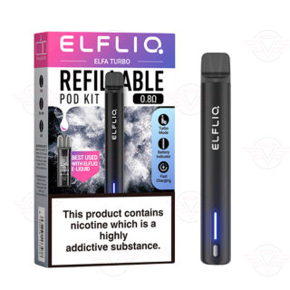 Elfbar Elfa Turbo Black Knight