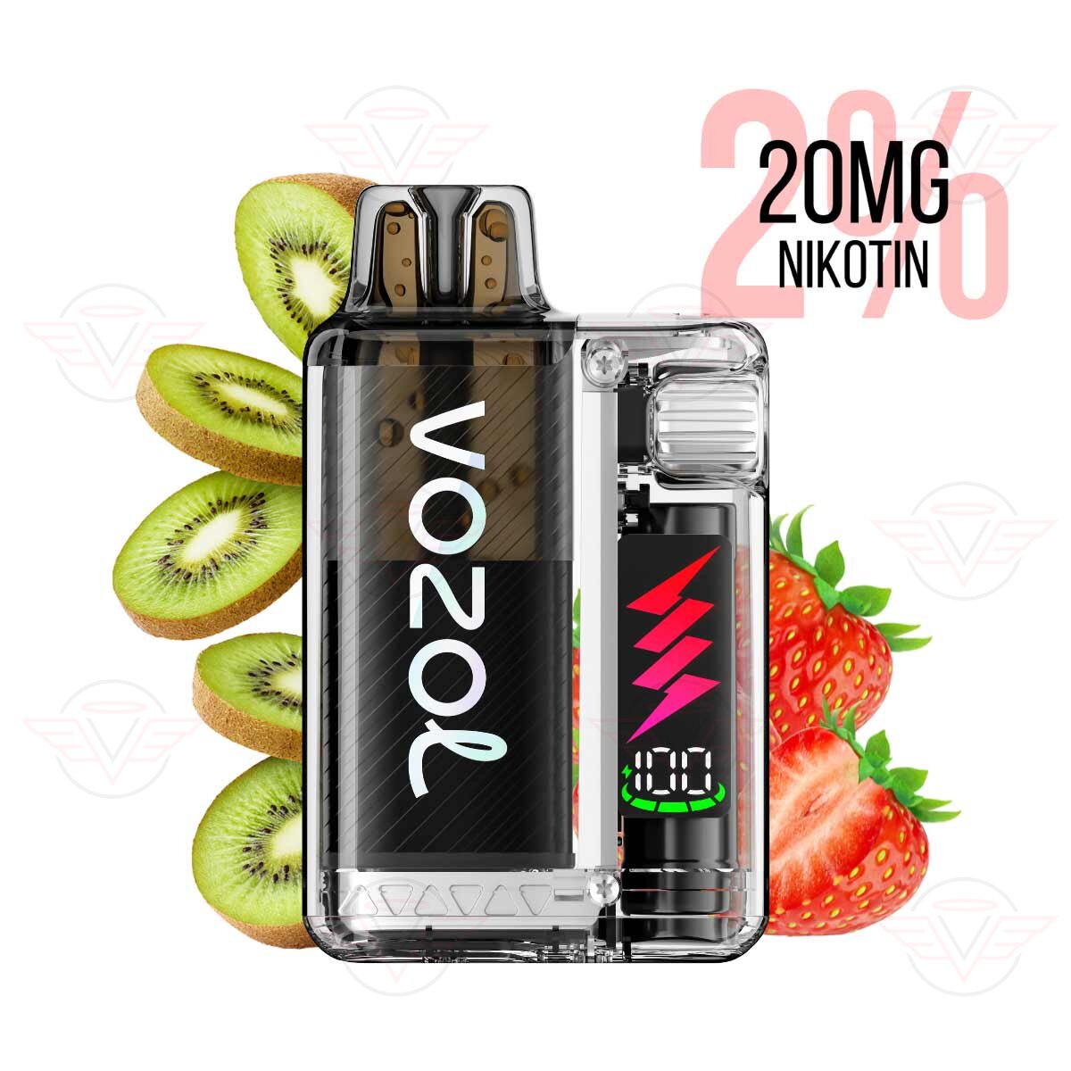 Vozol - Vista Plug Kit Strawberry Kiwi 20mg Nicotine Salt - VAPE.