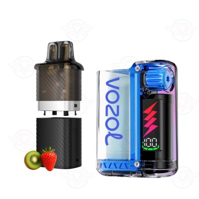 vozol star strawberry kiwi Vozol Star 20000 Puff Bar %5 Nicotine Strawberry Kiwi