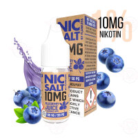 Flawless Nic Salt Blueberry Juice 10mg Nikotinsalz