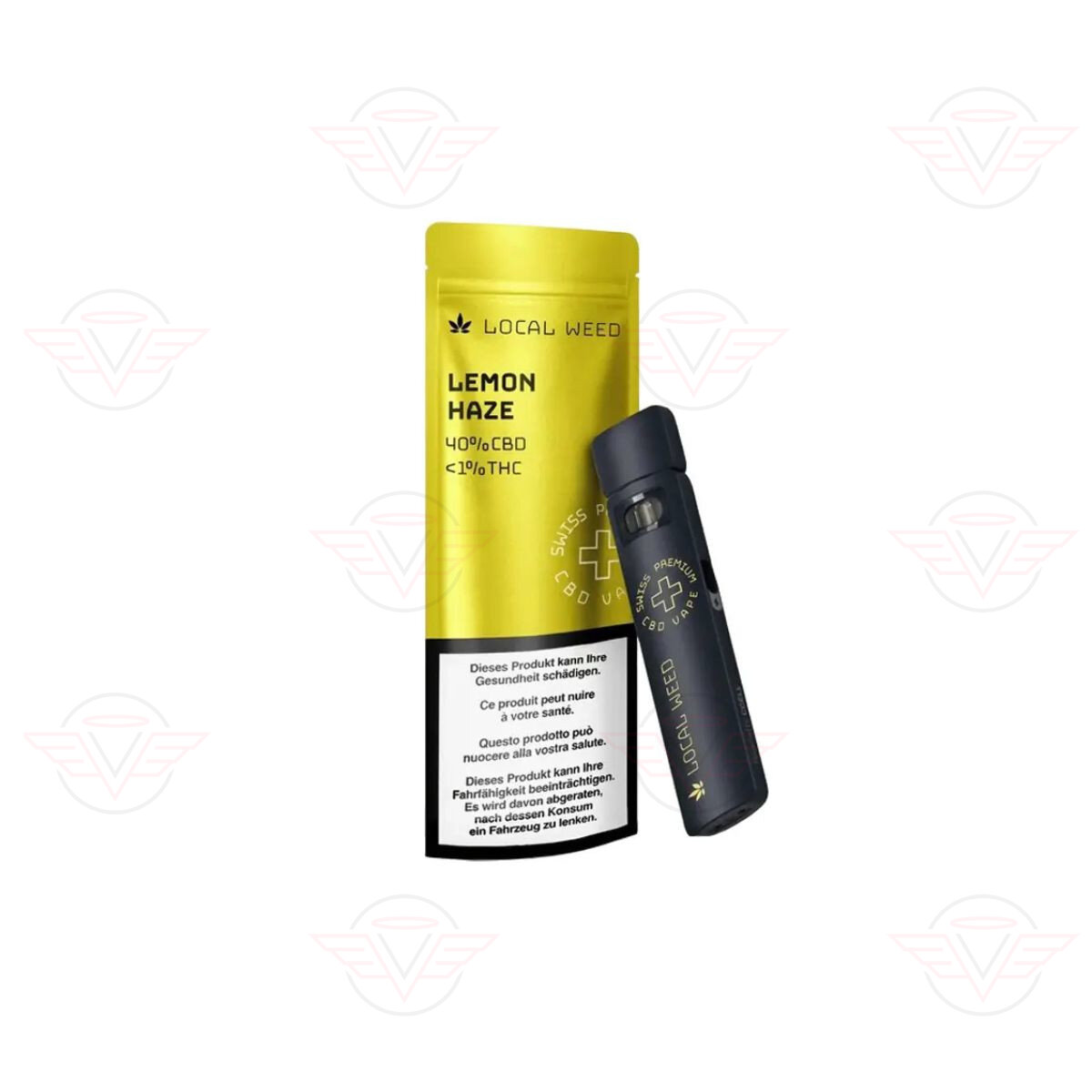Local Weed - CBD Disposable Vape - Lemon Haze - VAPE.CH