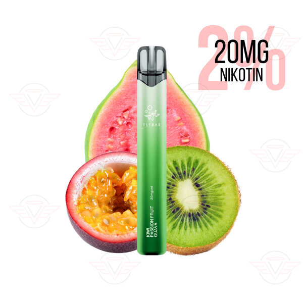 Elfbar - EB1000s Disposable Vape Kiwi Passionfruit Guava