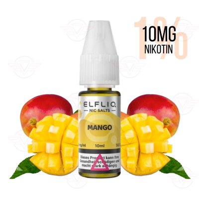 Elfbar - Elfliq Mango 10mg/ml (1%) MHDÜ