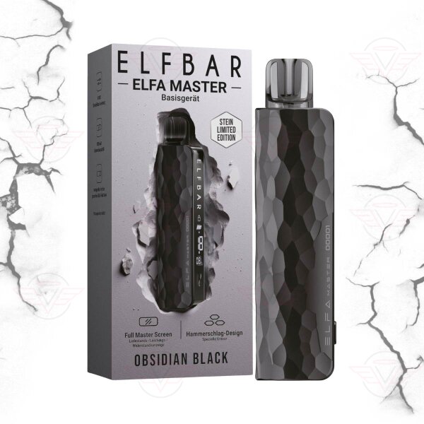 Elfbar - ELFA - Système Master Pod Édition limitée Obsidian Black