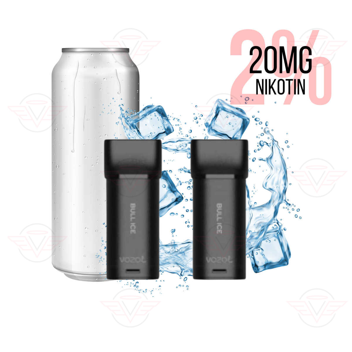 Vozol - Switch 600 Pod Bull Ice 20mg/ml - MHD - VAPE.CH | Vape S