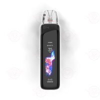 Uwell Caliburn G4 Pro in Stripe Black – strukturierte Oberfläche mit dunklem Premium-Look.