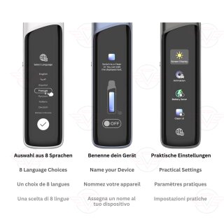 Uwell - Kit Caliburn G4 Pro gris fer