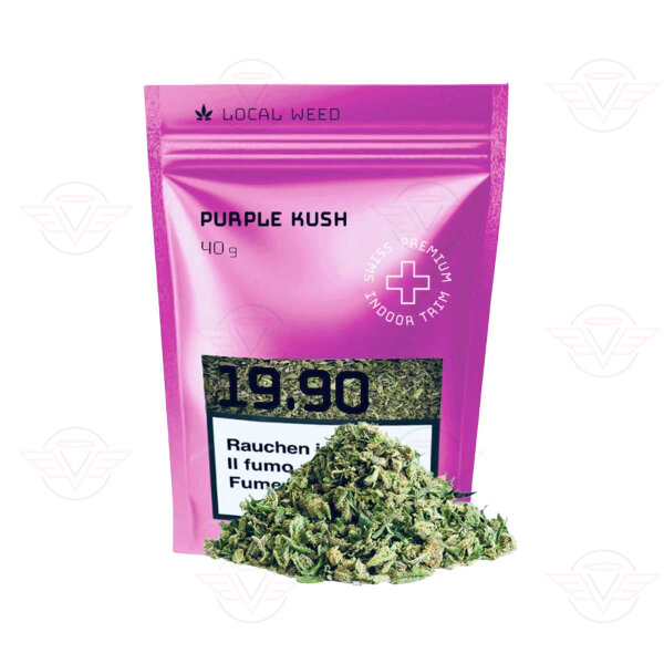 Local Weed - Trimm Purple Kush Blüte 40g