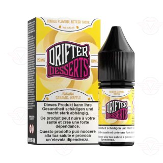 Drifter Desserts Bar Salts - Banana Caramel Waffle 20mg/ml