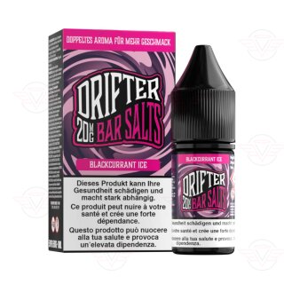 Drifter Bar Salts - Nic-Salt Liquid Blackcurrant Ice 20mg/ml