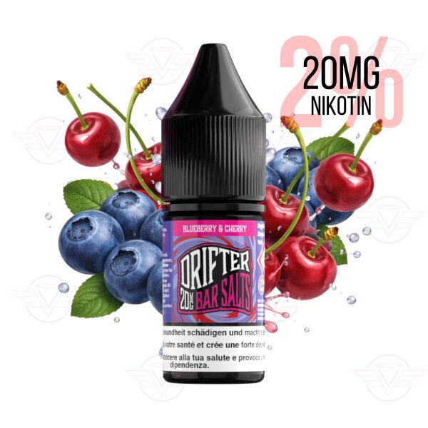 Drifter Bar Salts - Myrtille-cerise 20 mg/ml