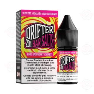 Drifter Bar Salts - Lime Raspberry Cherry 20mg/ml