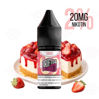 Drifter Desserts Bar Salts - Strawberry Cheesecake 20mg/ml