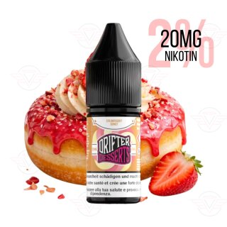 Drifter Desserts Bar Salts - Beignet à la fraise 20 mg/ml