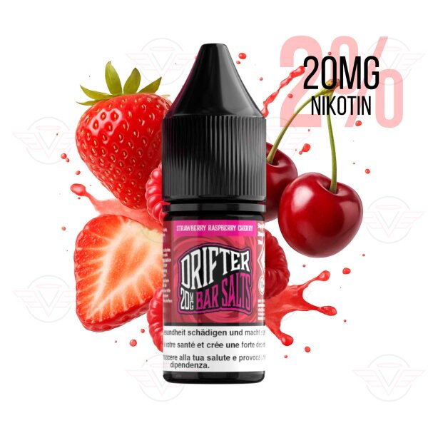 Drifter Bar Salts - Fraise Framboise Cerise 20 mg/ml