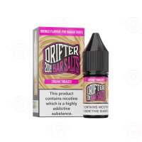 Drifter Bar Salts - Cream Tobacco 20mg/ml - MHDÜ