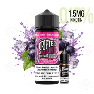 Drifter Bar Juice - Ribes nero ghiacciato 120 ml liquido...
