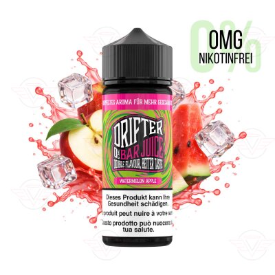 Drifter Bar Juice - Watermelon Apple 120ml Shortfill Liquid Ohne Nikotin